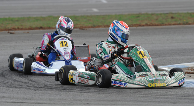 WSK Final Cup Ortona, manche de qualifica