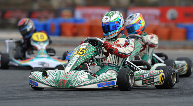 Salbris: Webb en tête du Rotax Junior