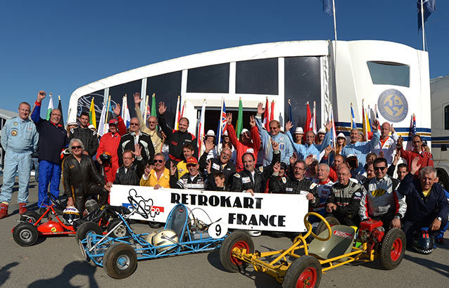 1re manche du Trophée de France Histori’kart à Varennes