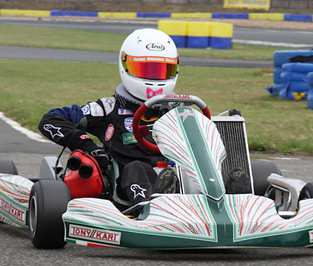 Anthoine Hubert débute en KF3 avec Tony Kart