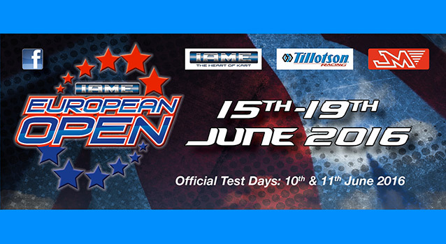 IAME European Open: Entries Now Open!