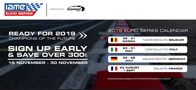 IAME Euro Series 2019