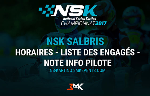 NSK Salbris: dernières infos avant le départ