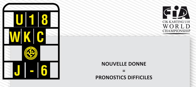 M18 J-6: Nouvelle donne