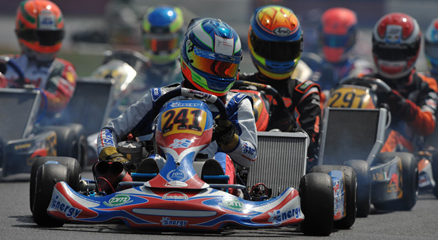 FA Kart and Energy on the front row in KF2