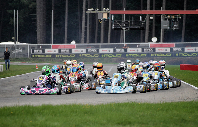 Rotax Euro Genk: une météo changeante bouscule les classements