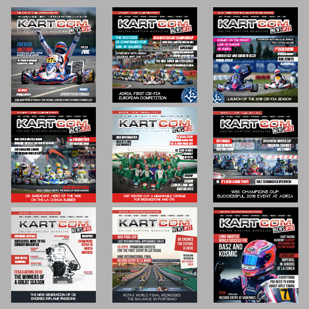 Kartcom News, le magazine de karting digital gratuit à lire ou relire pendant les vacances