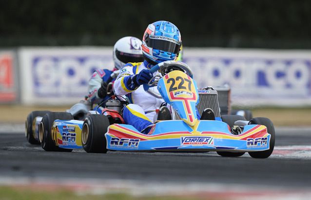 Kodric en pole pour la préfinale KF