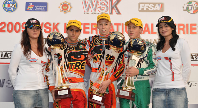 Kvyat, winner of the last final in KF3