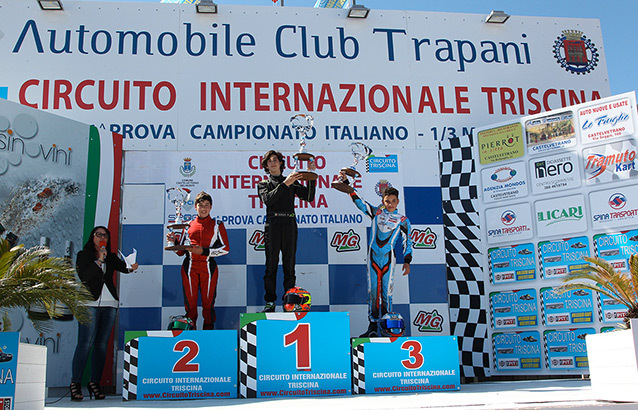 Apertura del Campionato Italiano ACI Karting a Triscina