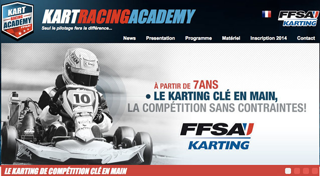 Lancement officiel de la Kart Racing Academy