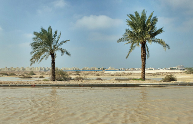 Pluie à Vegas, neige à la Bresse et soleil à Bahreïn !