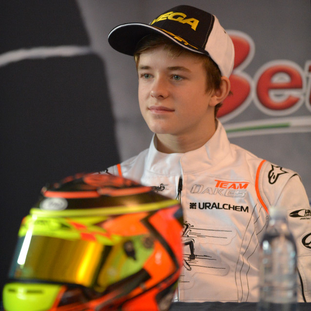 Callum Ilott, pilote Chiesa Corse – Team Oakes, à Las Vegas