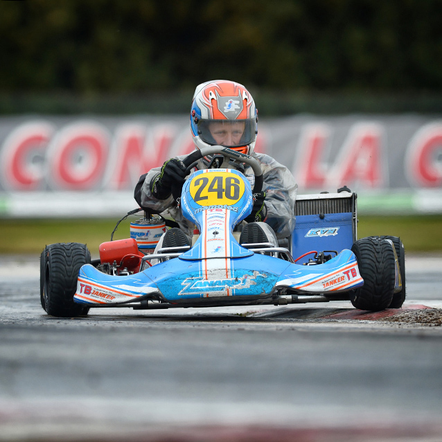 Pole position KF pour l’Allemand Janker à La Conca