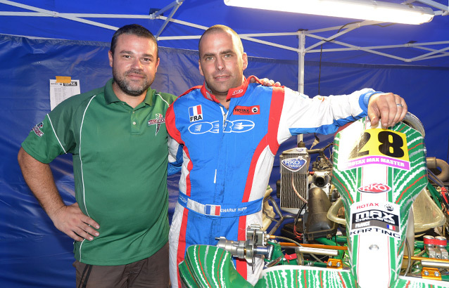 Finale Rotax Le Mans 2013: Charly Hipp devant en Rotax Master