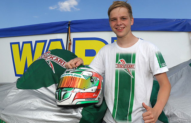 Sorensen climbs the pole in KF at Alcaniz