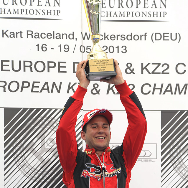 Negro en tête du Championnat d’Europe KZ2 avec DR Racing