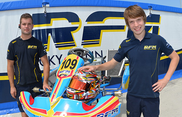 Ortona KFJ: Ticktum en pole position