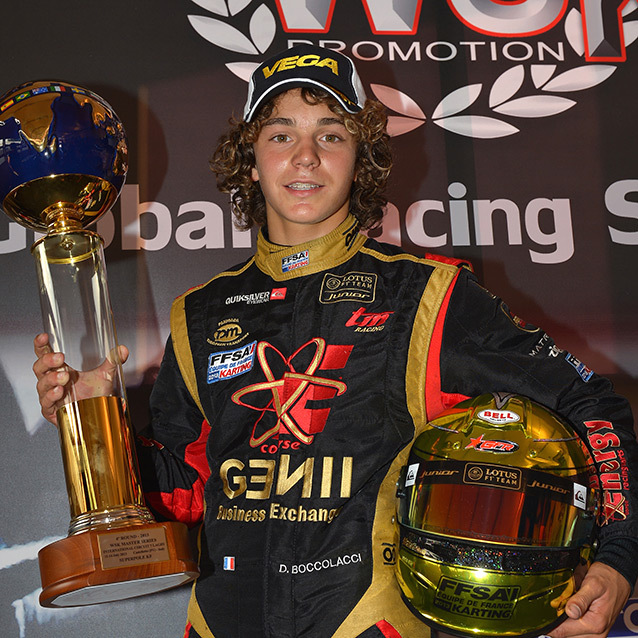 Boccolacci wins the WSK Master Series in Castelletto