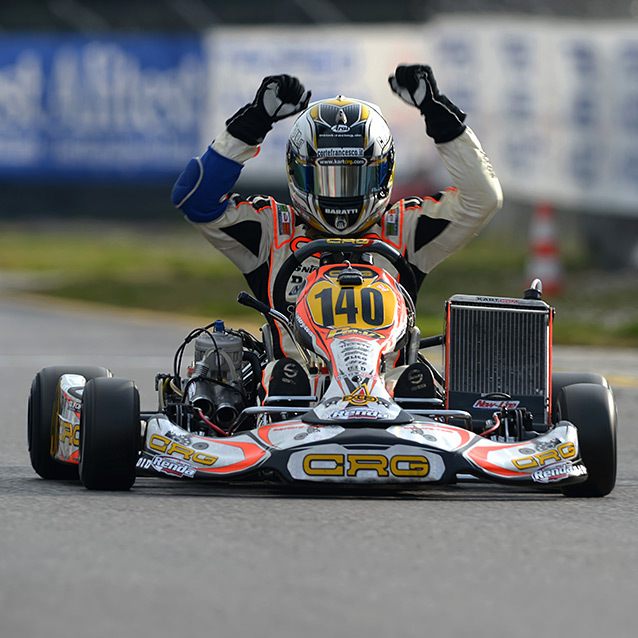 Victoire de Foré en KZ2 au 26e Trophée Margutti