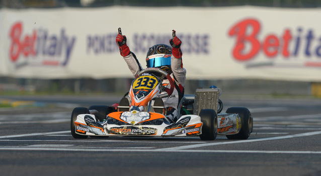 Shwartzman bonito vencedor da WSK Final Cup KFJ