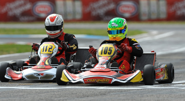 WSK Euro Series Sarno: Negro et Zanchetta en KZ2