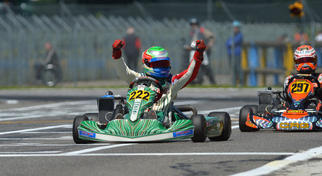 Rotax Euro Castelletto : Webb résiste à Verstappen dans la finale Senior