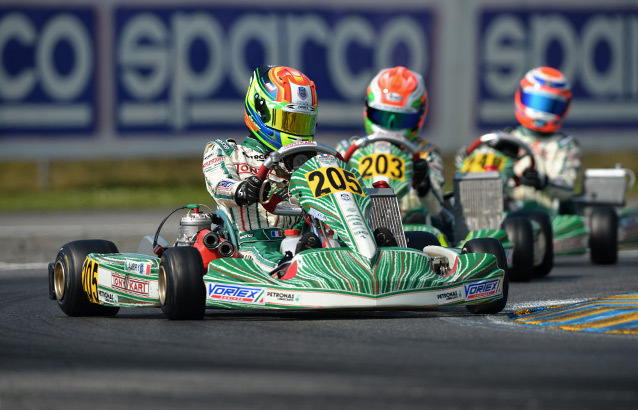 Aubry sur la 2e marche du podium à Castelletto