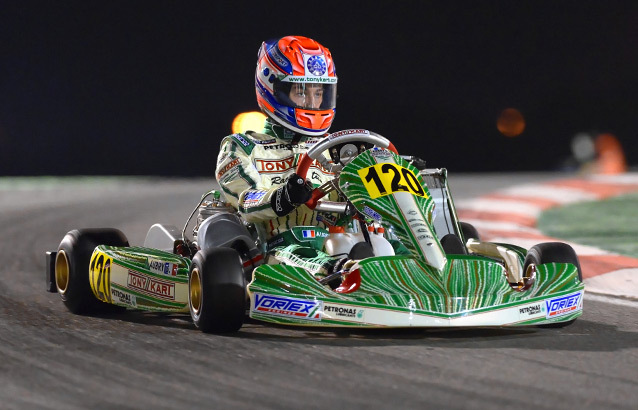 Aubry avec Tony Kart à Bahreïn: un autre monde !