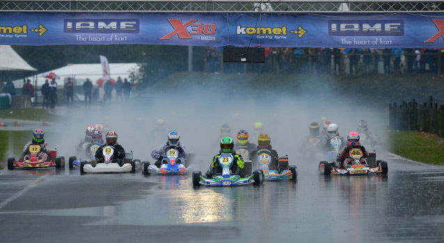 IAME  Lyon, Duchateau vainqueur de la préfinale Master