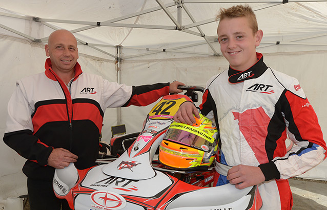 IAME Lyon: Bonduel, poleman en X30 Junior