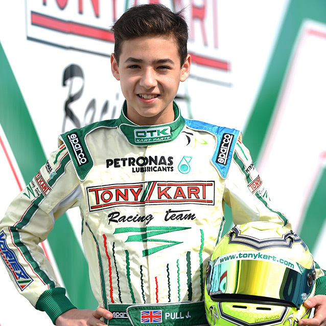 James Pull makes debut with the Tony Kart Racing Team at La Conca