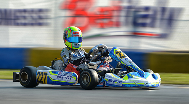 WSK Castelletto: Lando Norris pole-sitter for the first time in KF