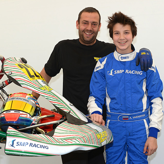 Vartanyan ouvre le Trophée Margutti avec sa pole position en KF