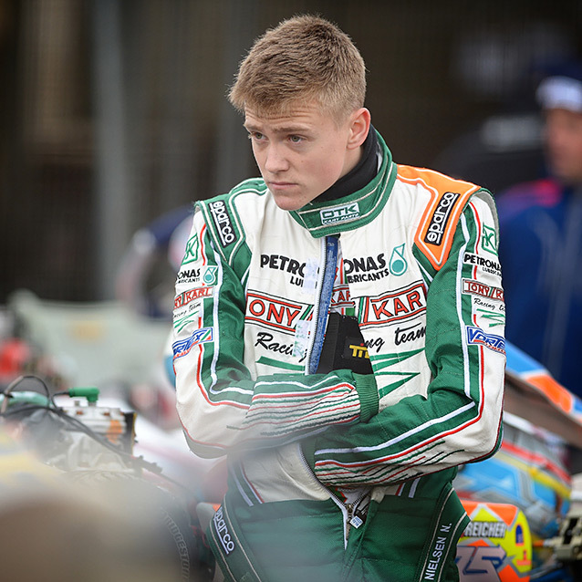 Nielsen flies in the KF heats at Lonato