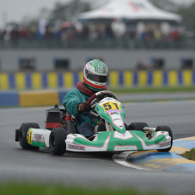 Dauphin confirme en préfinale Rotax Master au Mans