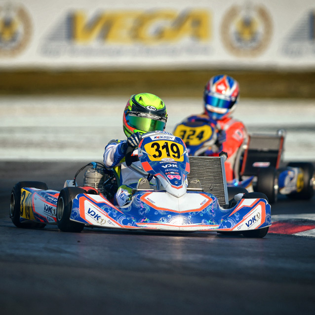 Petelet hausse le rythme à la WSK Gold Cup