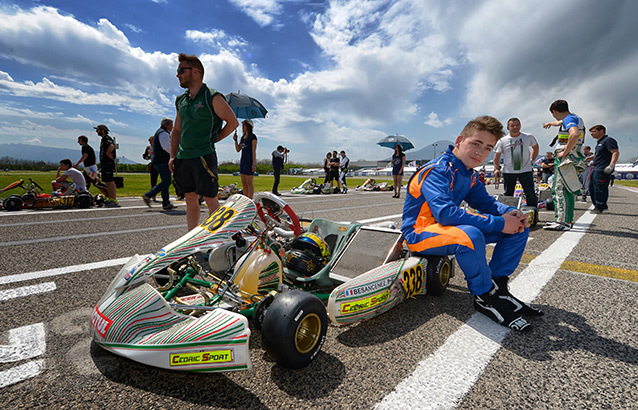 Besancenez commence fort en Championnat d’Europe KZ2