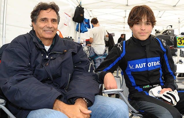 Piquet, père et fils à Genk