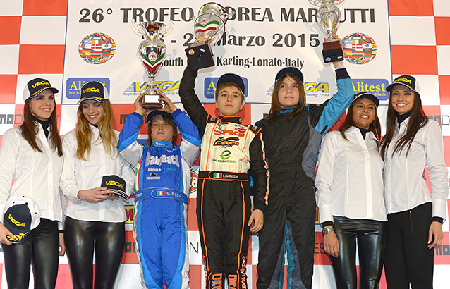 Marseglia dominates 60 Mini virtually from start to finish at the Margutti