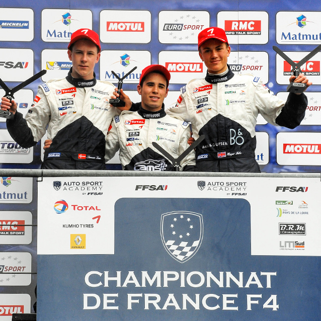 F4 Le Mans : deuxième victoire pour Mawson en course 3