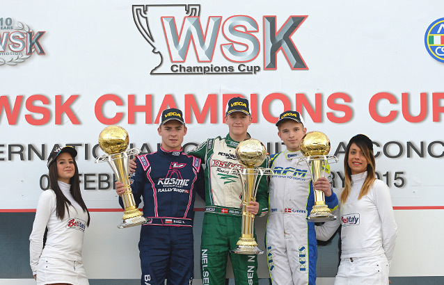 WSK Champions Cup 2015: Nielsen enfin vainqueur en finale KF