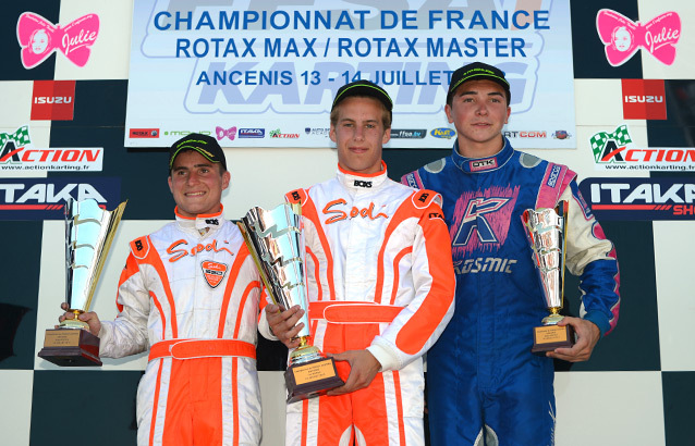 Le Champion de France Rotax Max s’appelle Fraïsse, bien sûr !