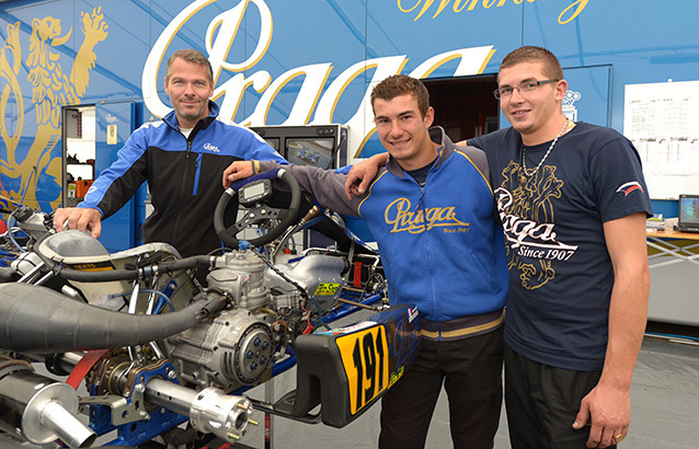 Varennes KZ2: meilleur temps pour Arrue