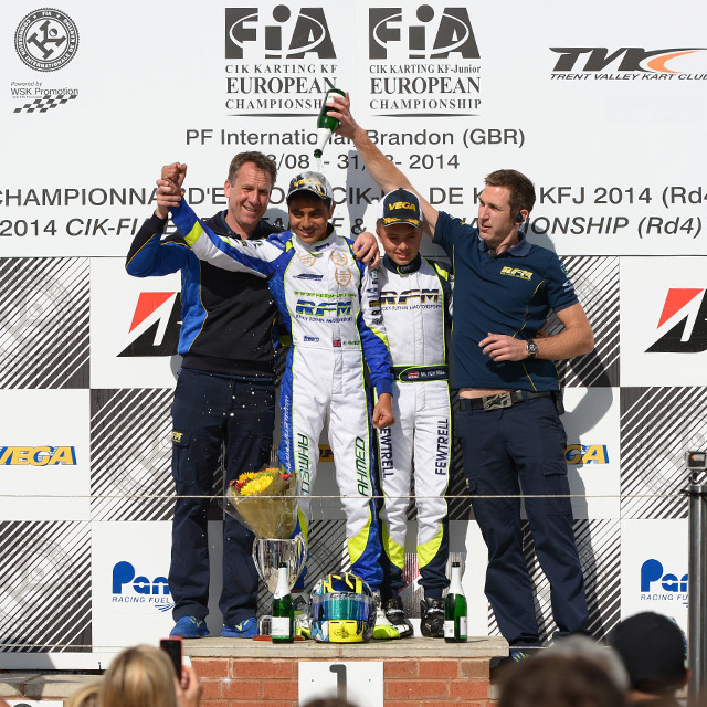 Second consecutive European title in KF-Junior for RFM