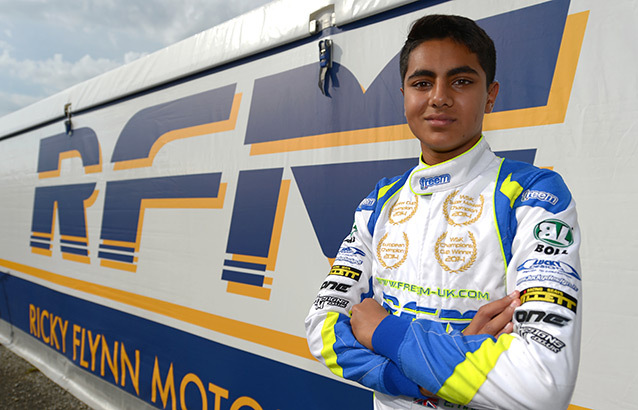 Ahmed on pole at World KF-Junior