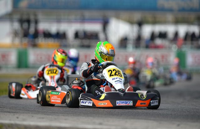 KFJ podium and event lap record in KF for RFM at Sarno