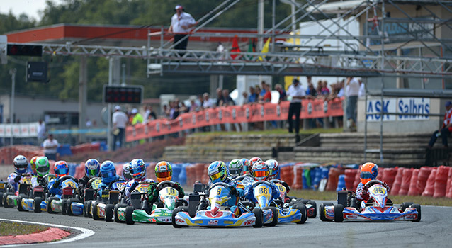 Rotax Euro Salbris : Preining, Webb et Babignton en tête après les manches