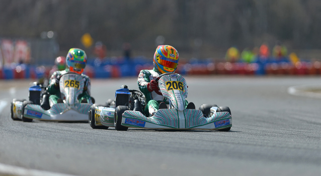 Lehane remporte le duel avec Stewart dans la préfinale Rotax Senior