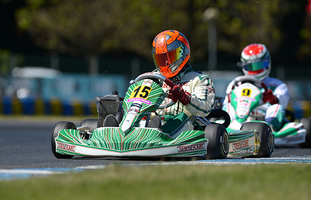 NSK Varennes : Hipp en tête du classement intermédiaire Rotax Master